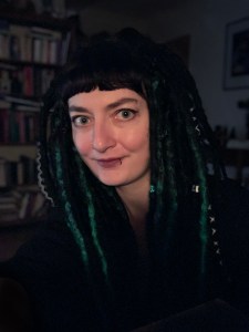 Photo of illustrator Lilla Bolecz