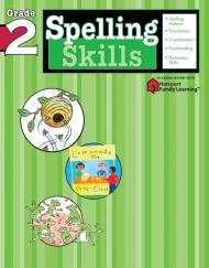 Spelling Skills: Grade 2 (Flash Kids Harcourt Family Learning)