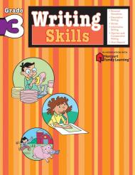 Writing Skills: Grade 3 (Flash Kids Harcourt Family Learning)
