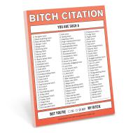 Bitch Citation Nifty Note Pad