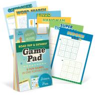 Roadtrip & Getaway On-The-Go Game Pad, Travel Car Activities Book for Kids