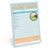 Chore Chart Big & Sticky Notepad – Sticky Chore Tracker Pad (40 Sheets, 9.75 x 7-inches)