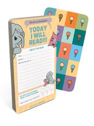 Today I Will Read!!! Bookmarks (Elephant & Piggie)