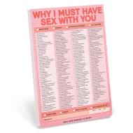 Why I Must Have Sex With You Checklist Pad (Second Edition)